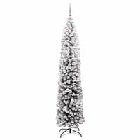 Albero di Natale artificiale con 300 LED Verde 210 cm 3395033