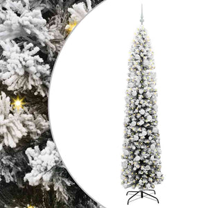 Albero di Natale Artificiale-Albero Natalizio con 300 LED Verde 210 cm 785435