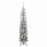 Albero di Natale Artificiale-Albero Natalizio con 300 LED Verde 210 cm 785435