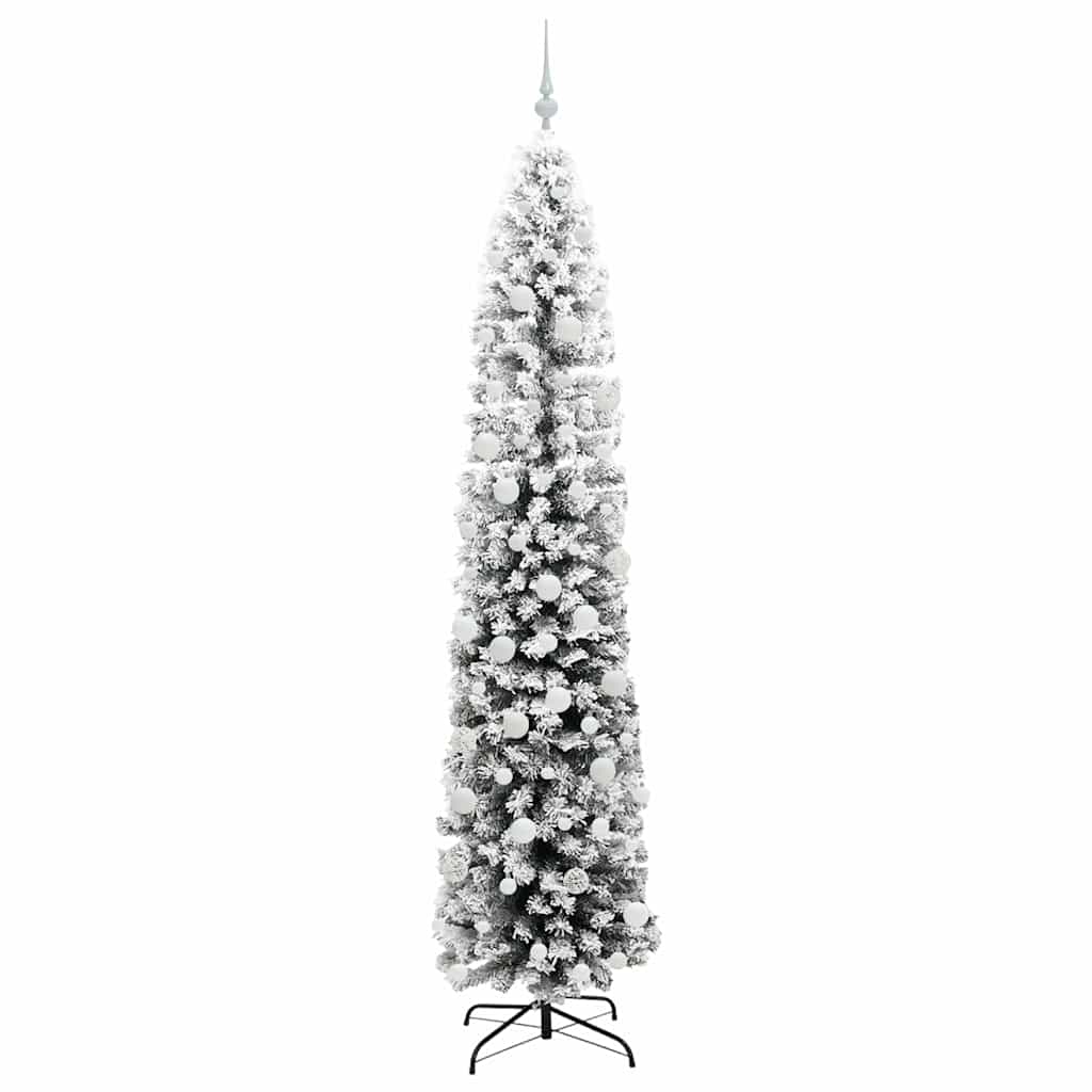 Albero di Natale artificiale con 300 LED Verde 210 cm 3395034