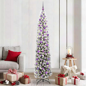Albero di Natale artificiale con 300 LED Verde 210 cm 3395037