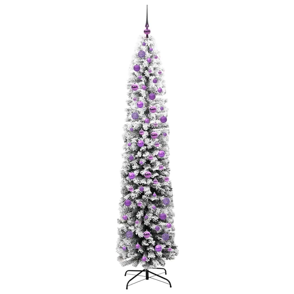 Albero di Natale artificiale con 300 LED Verde 210 cm 3395037