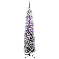 Albero di Natale artificiale con 300 LED Verde 210 cm 3395037