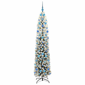 Albero di Natale artificiale con 300 LED Verde 210 cm 3395038