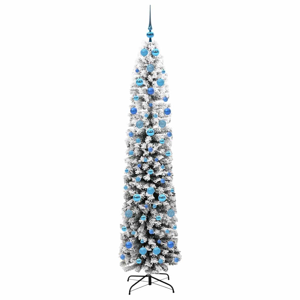 Albero di Natale artificiale con 300 LED Verde 210 cm 3395038