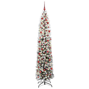 Albero di Natale artificiale con 300 LED Verde 240 cm 3395044