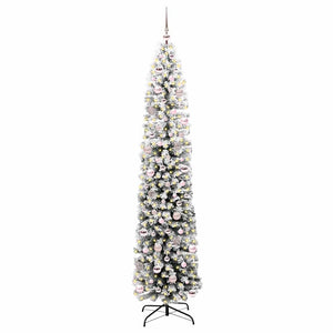 Albero di Natale artificiale con 300 LED Verde 240 cm 3395046
