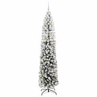 Albero di Natale artificiale con 300 LED Verde 240 cm 3395047