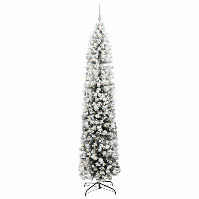 Albero di Natale artificiale con 300 LED Verde 240 cm 3395047