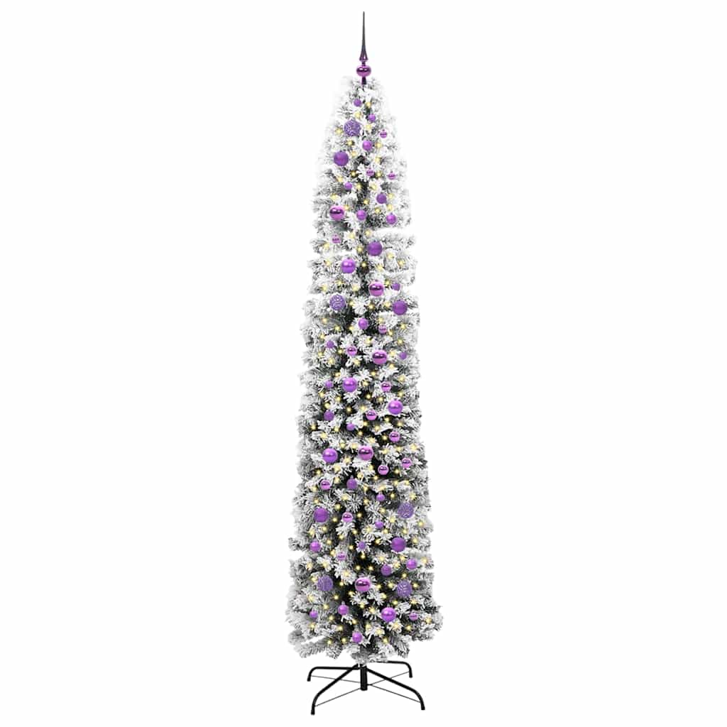 Albero di Natale artificiale con 300 LED Verde 240 cm 3395050