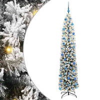 Albero di Natale artificiale con 300 LED Verde 240 cm 3395051