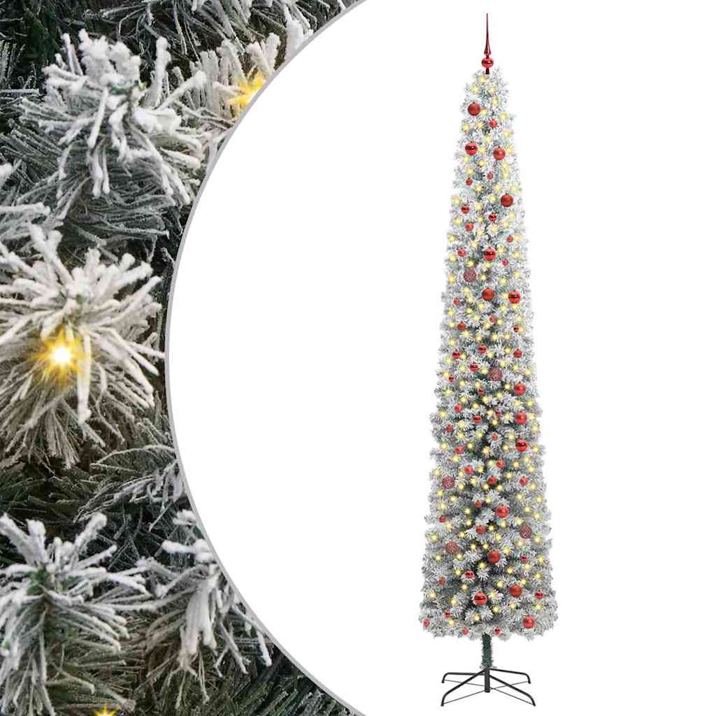 Albero di Natale artificiale con 300 LED Verde 300 cm 3395062