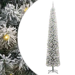 Albero di Natale Artificiale-Albero Natalizio con 300 LED Verde 300 cm 403910