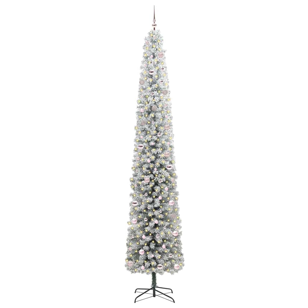 Albero di Natale artificiale con 300 LED Verde 300 cm 3395064