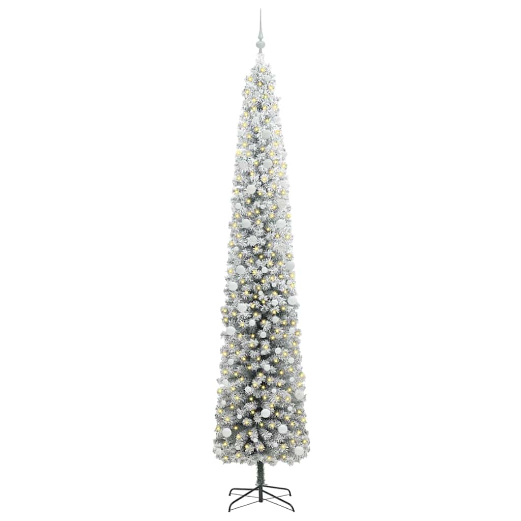 Albero di Natale artificiale con 300 LED Verde 300 cm 3395065