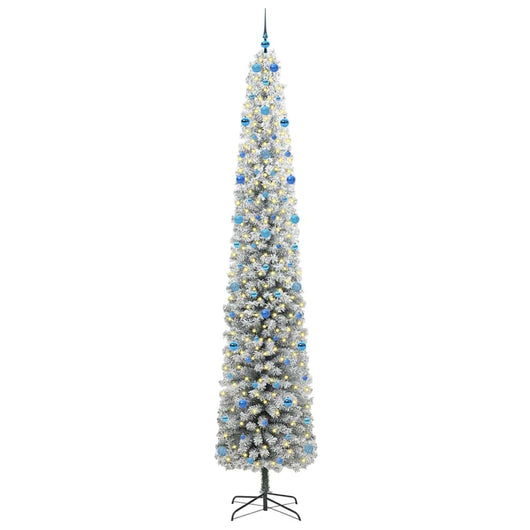 Albero di Natale Artificiale-Albero Natalizio con 300 LED Verde 300 cm 903987