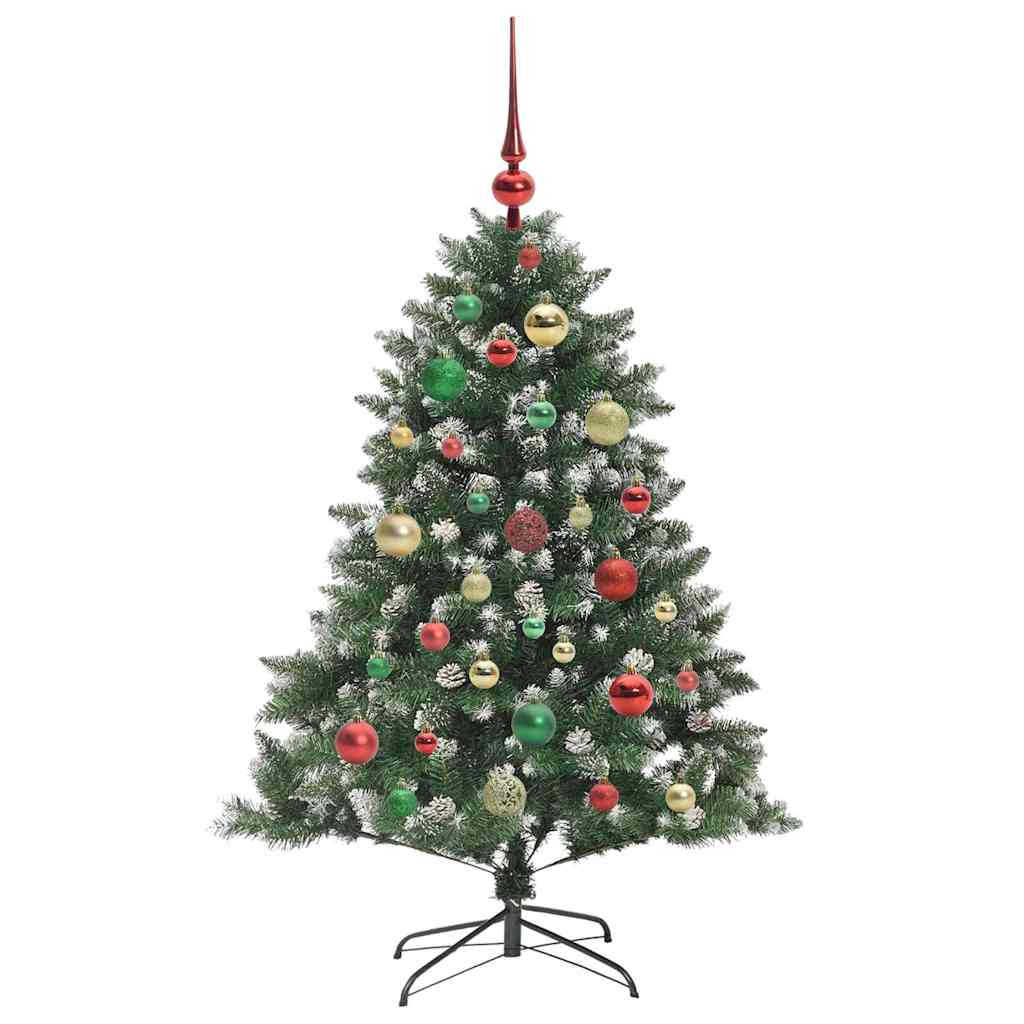 Albero di Natale artificiale con 150 LED Verde 85 x 85 x 120 cm 3395217