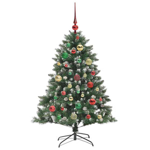 Albero di Natale artificiale con 150 LED Verde 85 x 85 x 120 cm 3395217