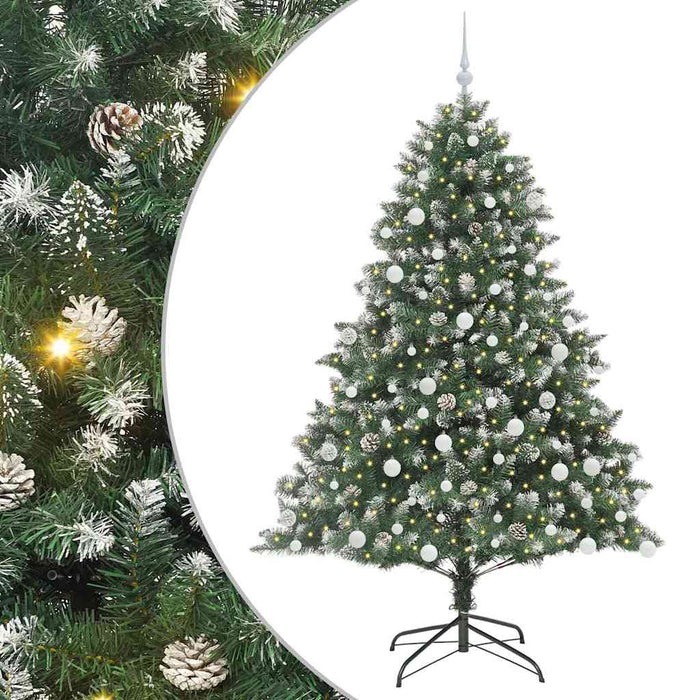 Albero di Natale artificiale Verde 126 x 126 x 180 cm 3395236