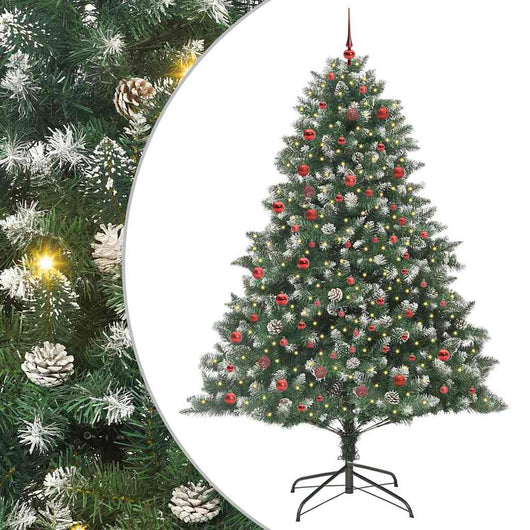 Albero di Natale artificiale Verde 140 x 140 x 210 cm 3395245