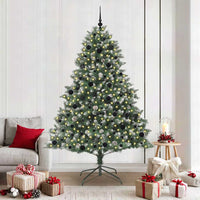 Albero di Natale artificiale Verde 140 x 140 x 210 cm 3395246