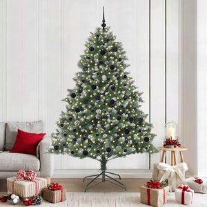 Albero di Natale artificiale Verde 140 x 140 x 210 cm 3395246