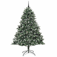 Albero di Natale artificiale Verde 140 x 140 x 210 cm 3395246