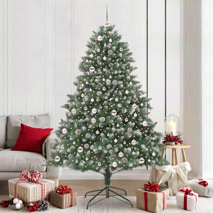 Albero di Natale artificiale Verde 140 x 140 x 210 cm 3395247