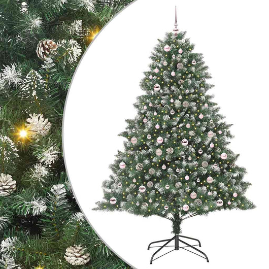 Albero di Natale artificiale Verde 140 x 140 x 210 cm 3395247