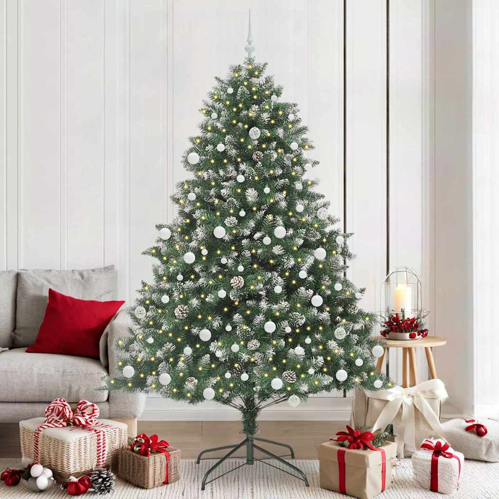 Albero di Natale artificiale Verde 140 x 140 x 210 cm 3395248