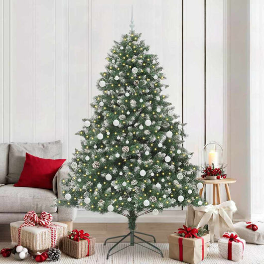 Albero di Natale artificiale Verde 140 x 140 x 210 cm 3395248