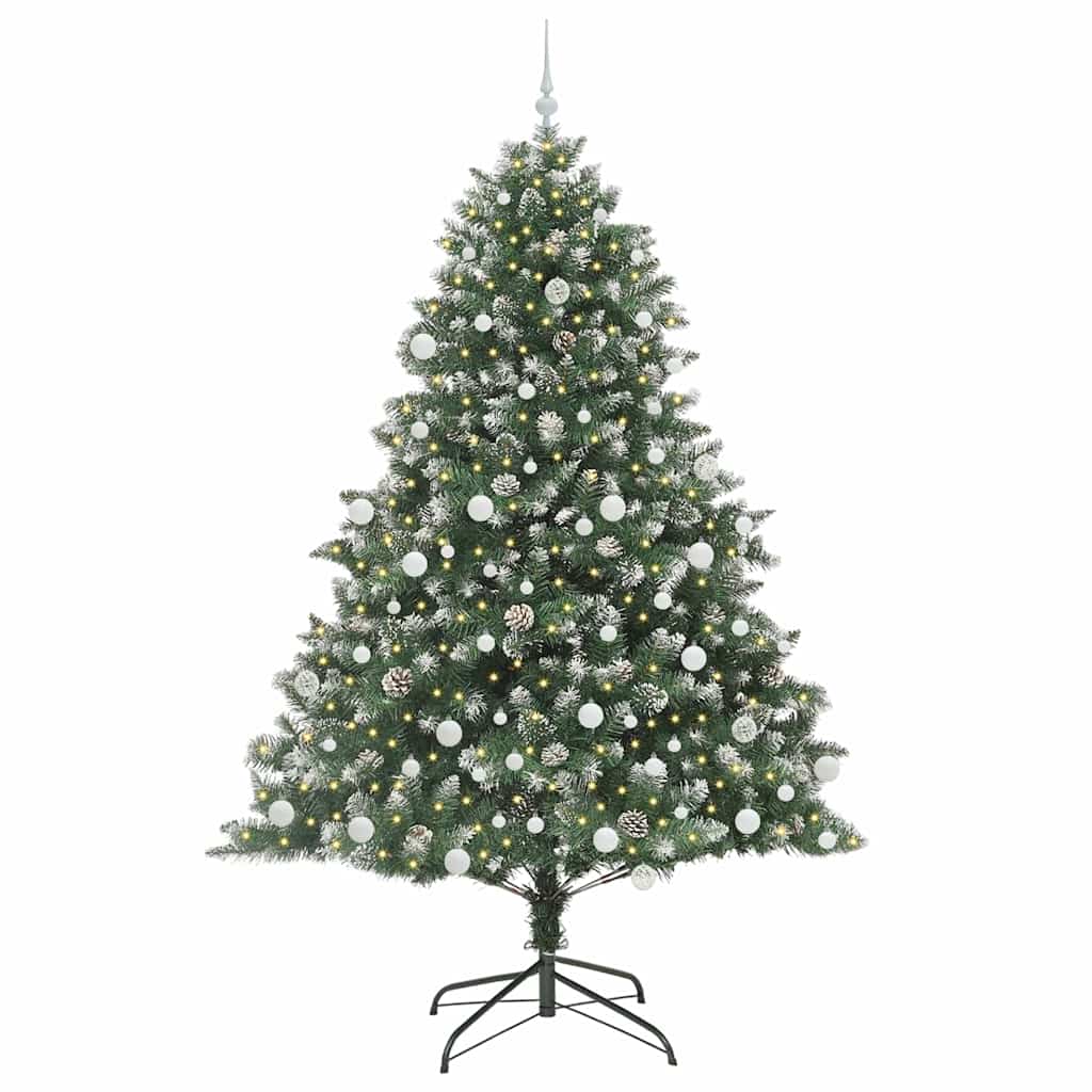 Albero di Natale artificiale Verde 140 x 140 x 210 cm 3395248