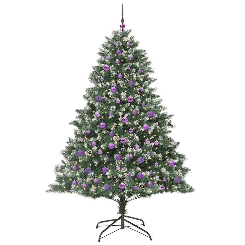 Albero di Natale artificiale Verde 140 x 140 x 210 cm 3395251