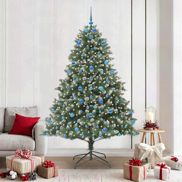 Albero di Natale artificiale Verde 140 x 140 x 210 cm 3395252