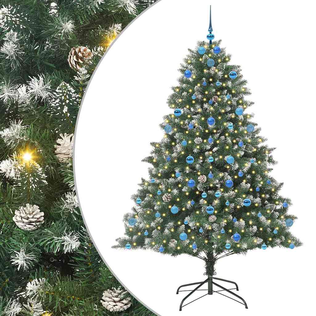 Albero di Natale artificiale Verde 140 x 140 x 210 cm 3395252