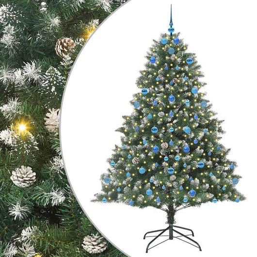 Albero di Natale artificiale Verde 140 x 140 x 210 cm 3395252