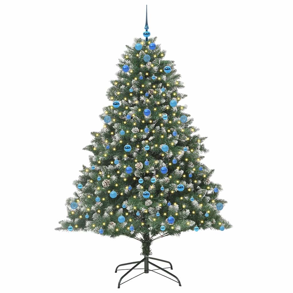 Albero di Natale artificiale Verde 140 x 140 x 210 cm 3395252