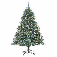 Albero di Natale artificiale Verde 140 x 140 x 210 cm 3395252
