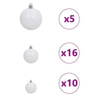 Albero di Natale artificiale Verde PVC 3395256