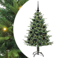 Albero di Natale artificiale preilluminato con set di palline 3395327