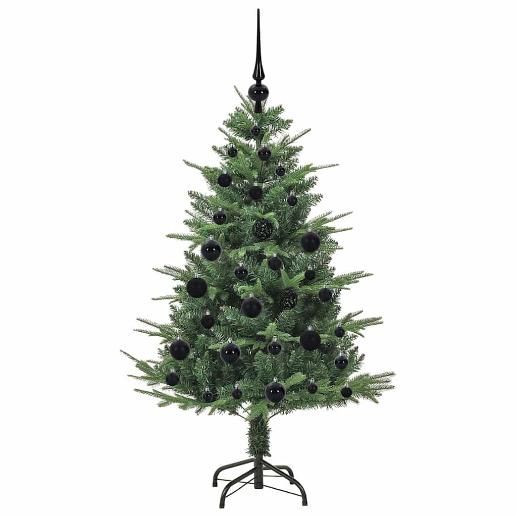 Albero di Natale artificiale preilluminato con set di palline 3395327