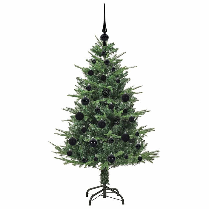 Albero di Natale artificiale preilluminato con set di palline 3395327