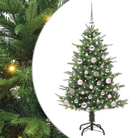 Albero di Natale artificiale preilluminato con set di palline 3395328