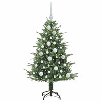 Albero di Natale artificiale preilluminato con set di palline 3395329