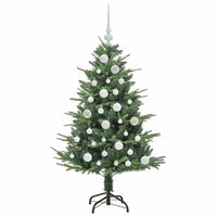 Albero di Natale artificiale preilluminato con set di palline 3395329
