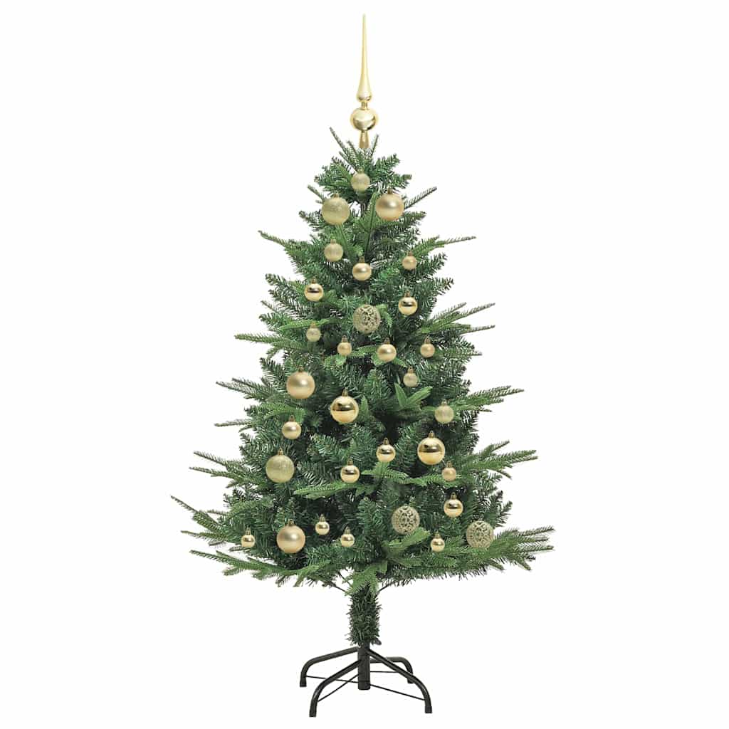Albero di Natale artificiale preilluminato con set di palline 3395330