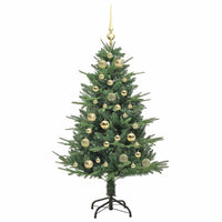 Albero di Natale artificiale preilluminato con set di palline 3395330