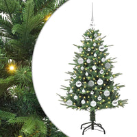 Albero di Natale artificiale preilluminato con set di palline 3395331