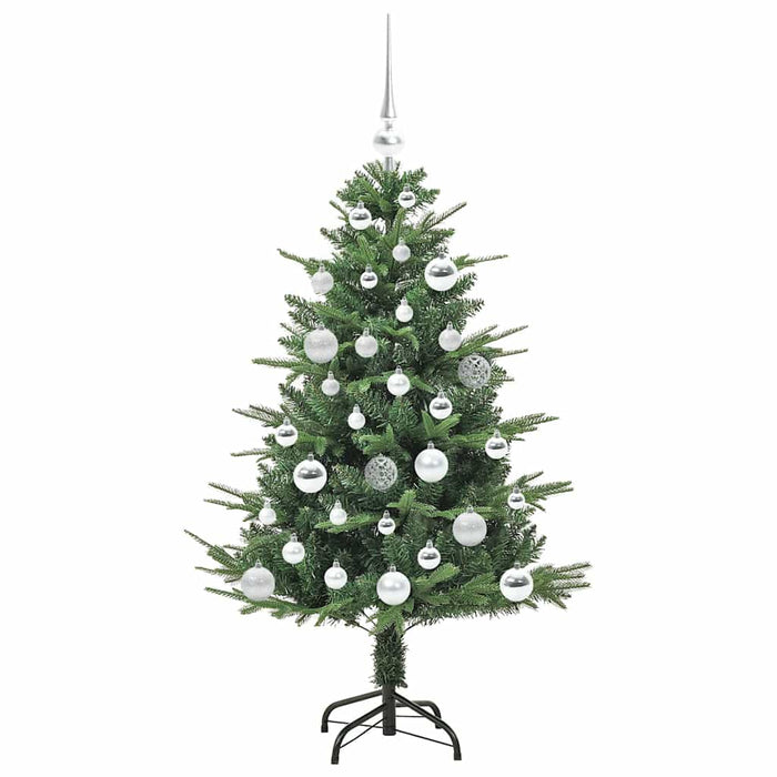 Albero di Natale artificiale preilluminato con set di palline 3395331