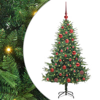 Albero di Natale artificiale preilluminato con set di palline 3395335